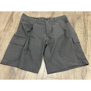 Orvis Tech Cargo Shorts Men’s 38 Gray 10” Performance Outdoors Utility 1483576
